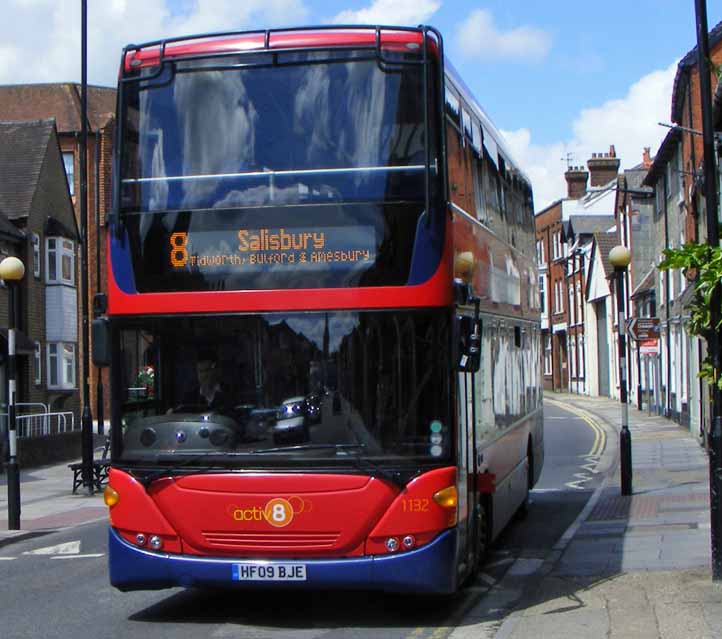 Wilts & Dorset Scania Omnidekka 1132